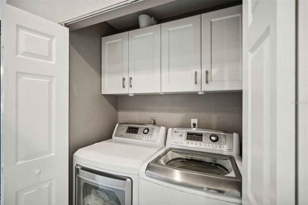 Laundry closet