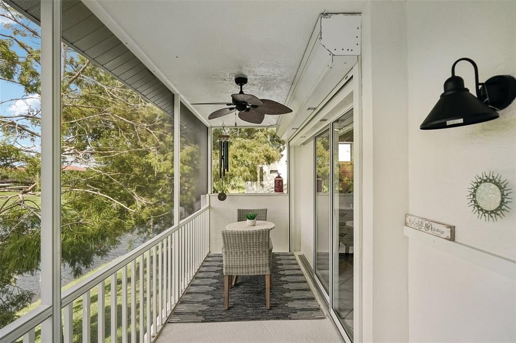 balcony seating off primary bedroom