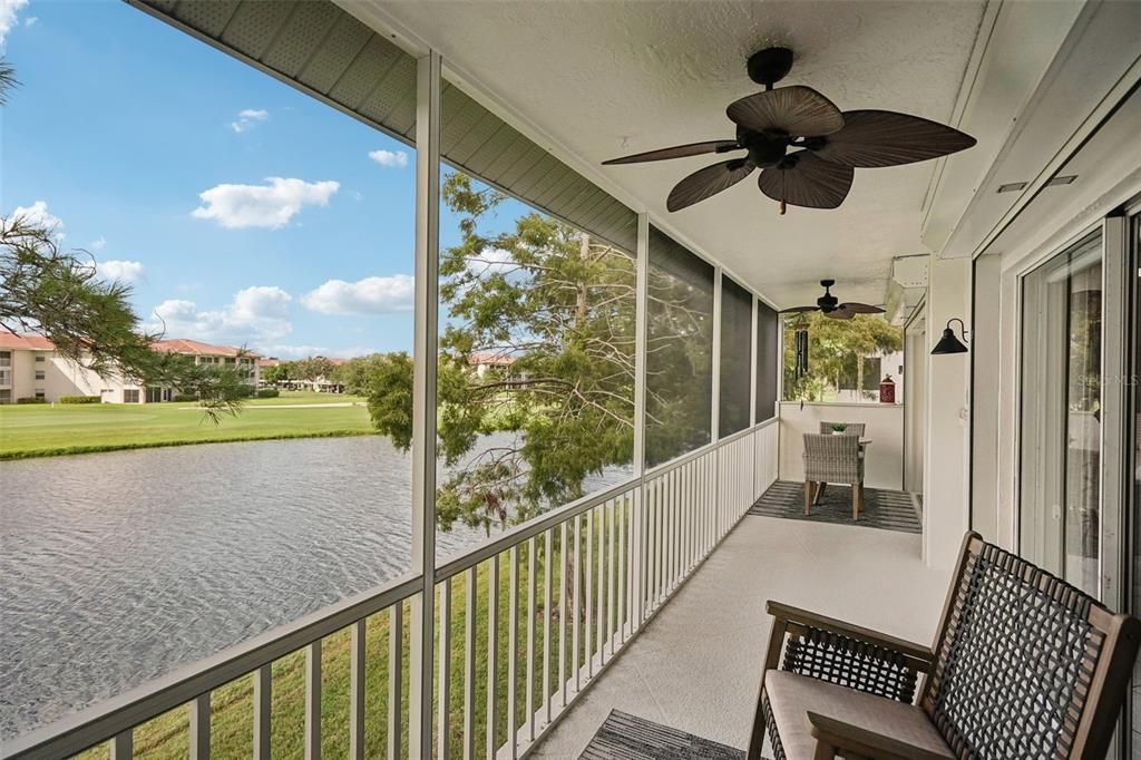 lake and fairway view