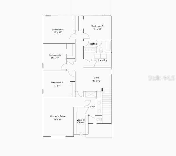 Floorplan level 2