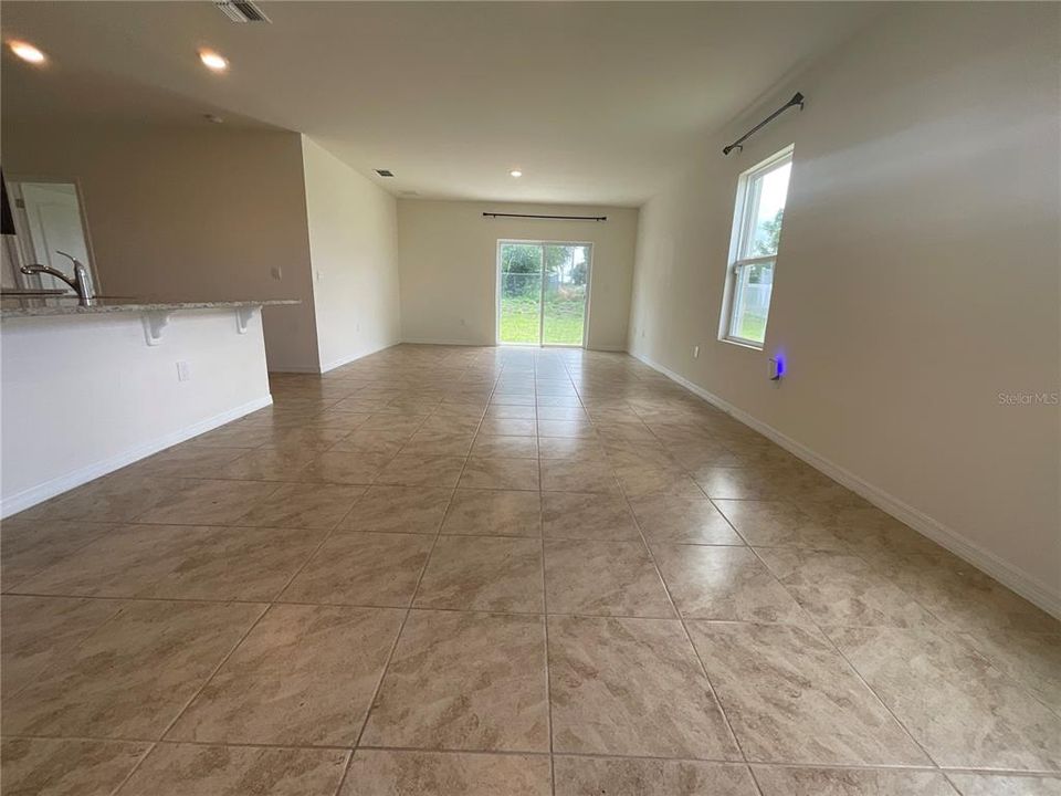 Kitchen and great room