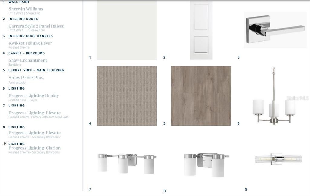 Flooring Selections