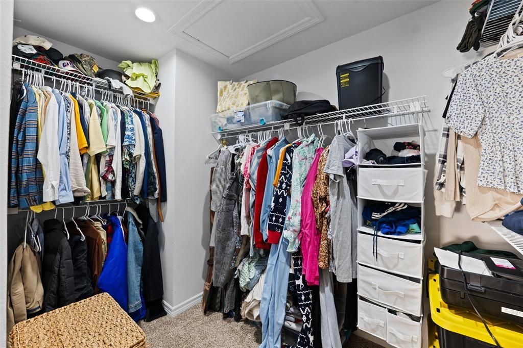 Large Walk-in Closet