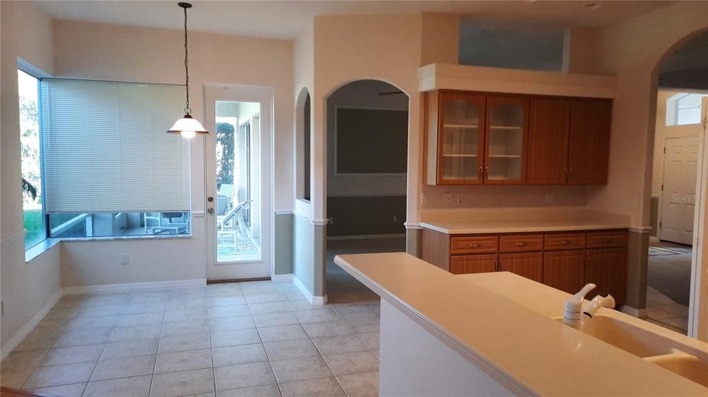 Kitchen with breakfast nook