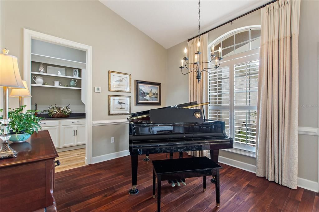 Vaulted ceiling