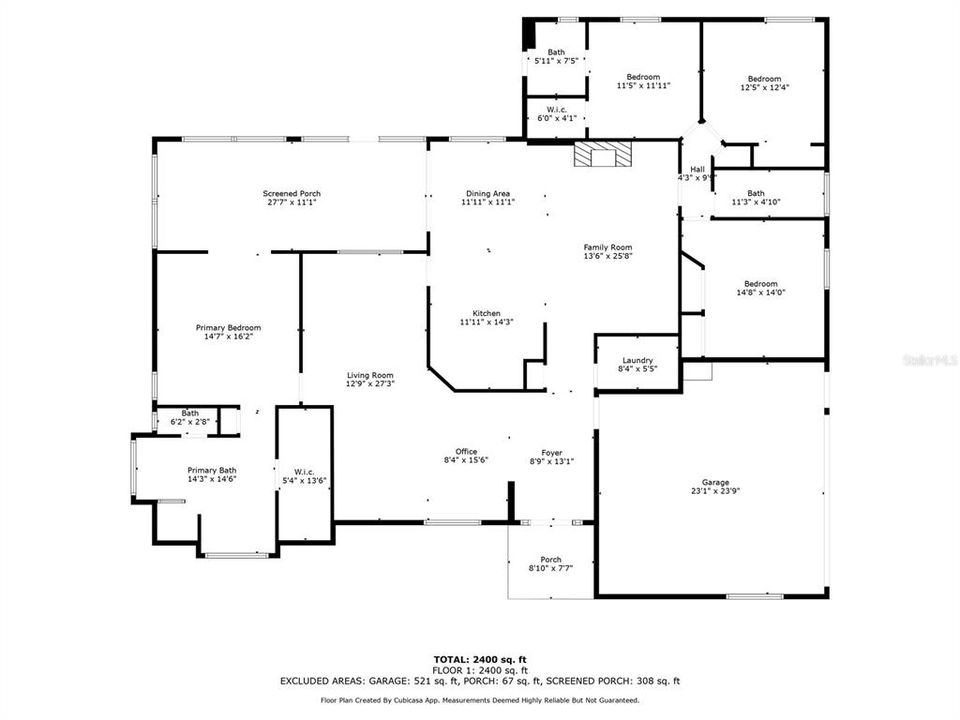 На продажу: $525,000 (4 спален, 3 ванн, 2581 Квадратных фут)