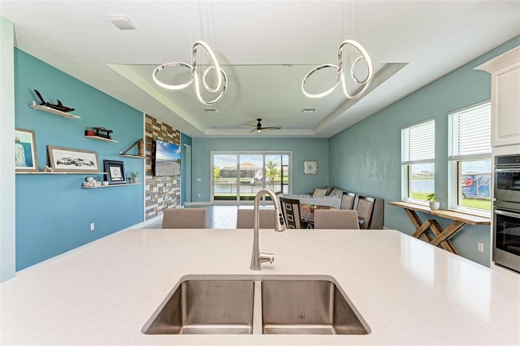 Kitchen Island with sink