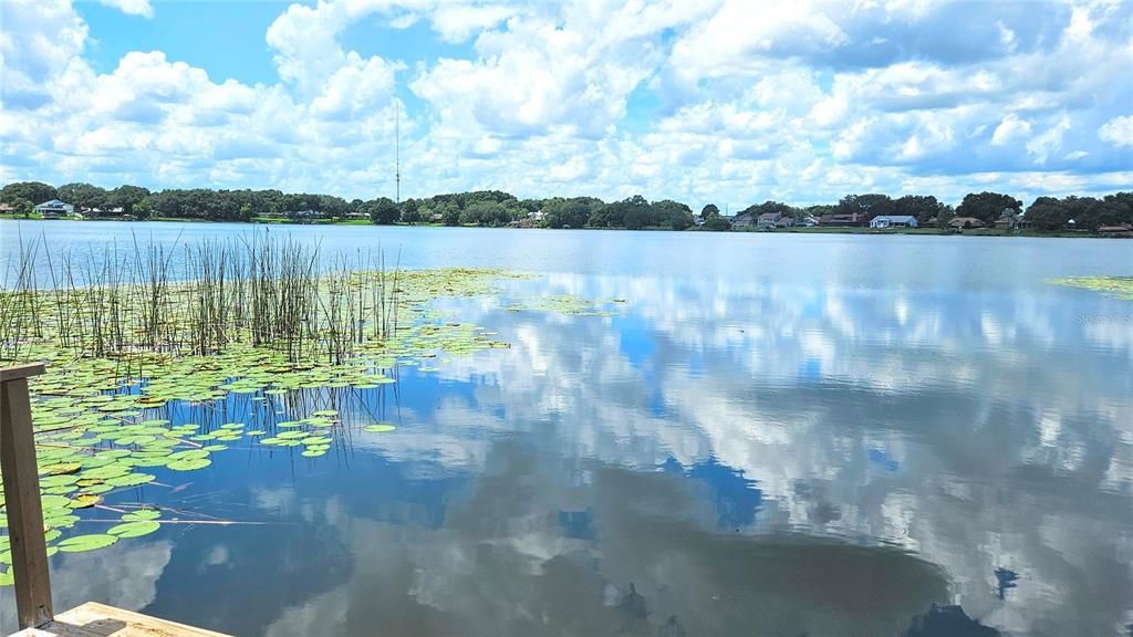 Lake Whistler - view from community dock