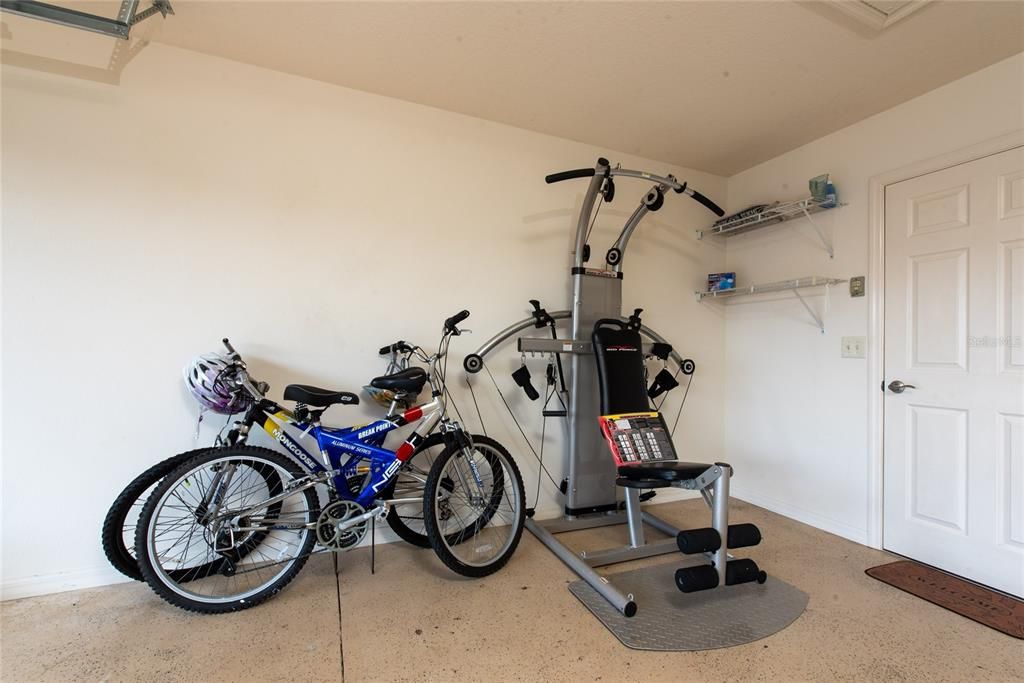 Exercise machine and bicycles INCLUDED.