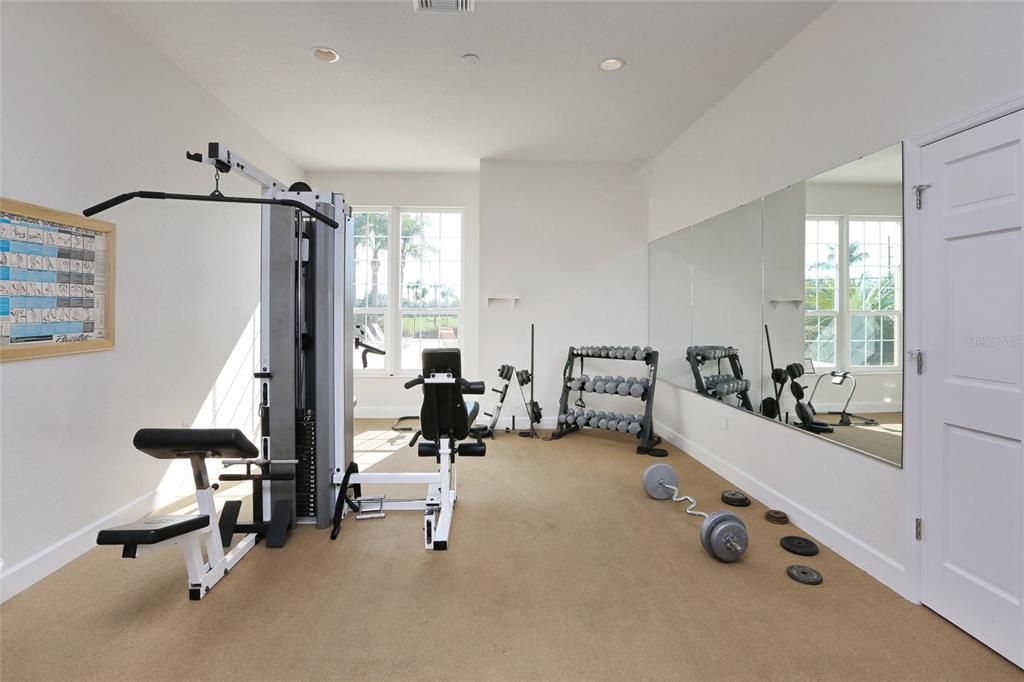 Workout room