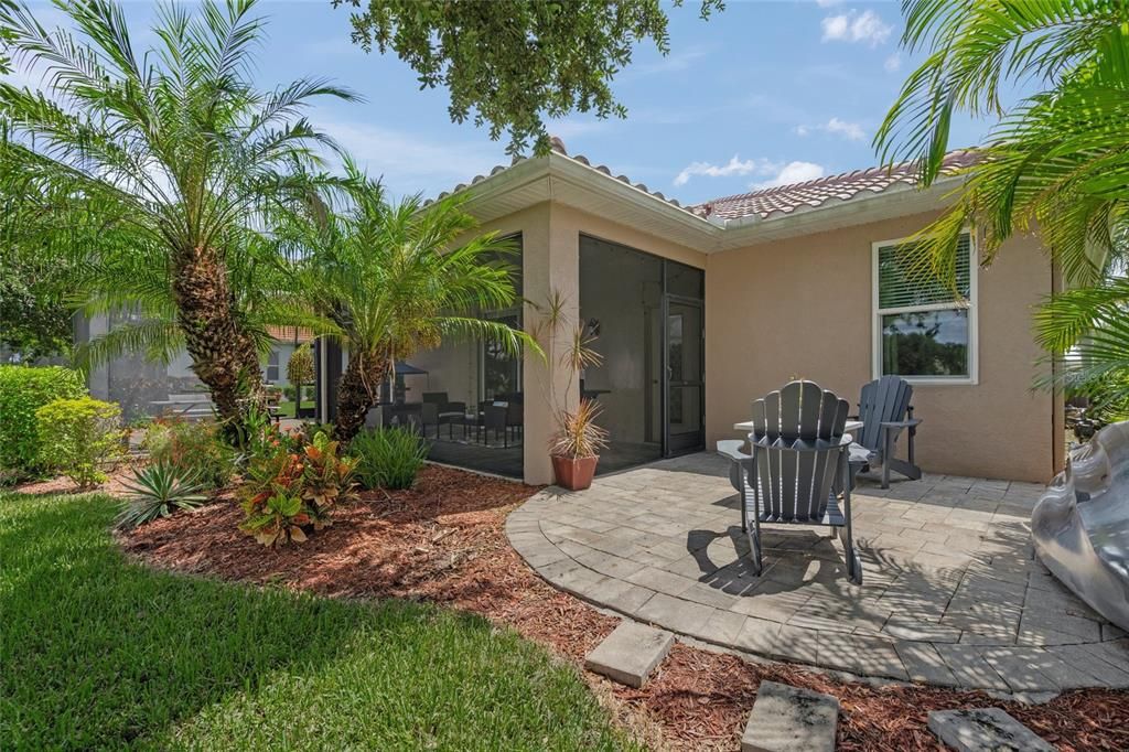 Great Landscaping in the front and back of the home