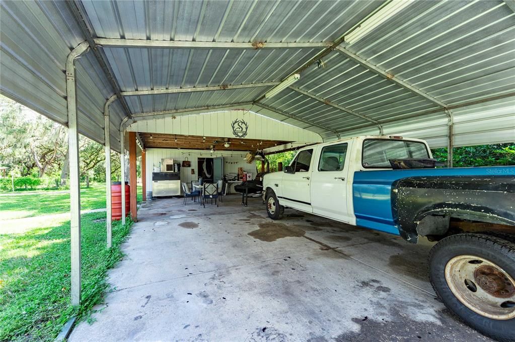 Carport and Storage