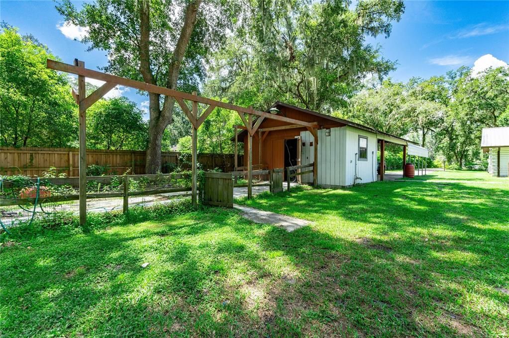 Carport and Storage