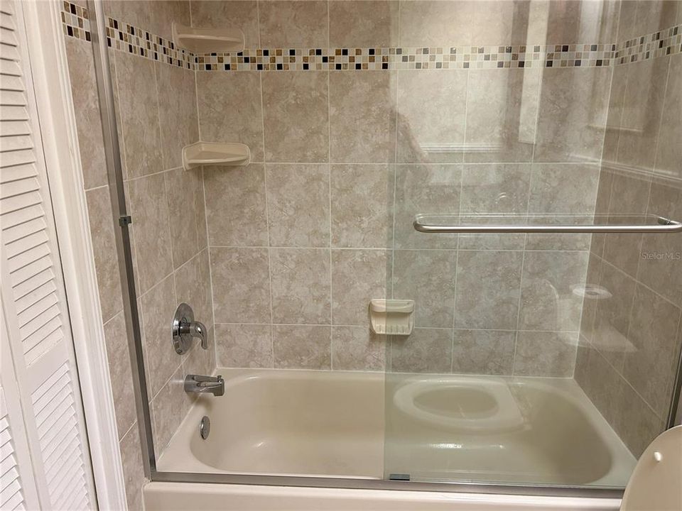 Class Closure on Shower/Tub