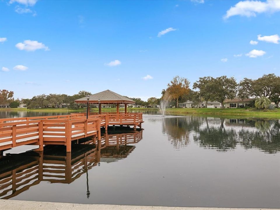 Timber Oaks Community Center Dock and Gazebo