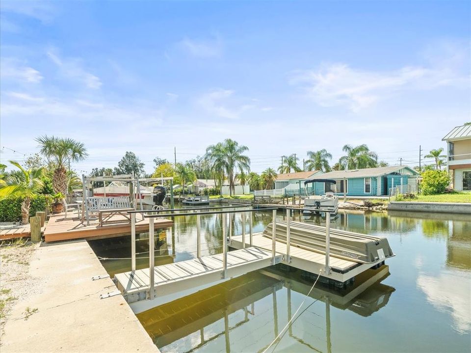 Floating Dock and Stationary Dock