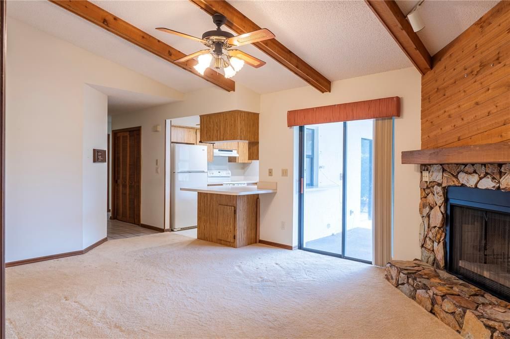 Family Room/Kitchen Combo