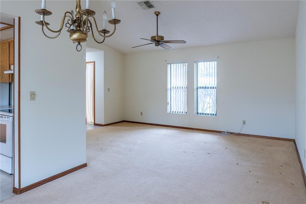 Living Room/Dining Room Combo