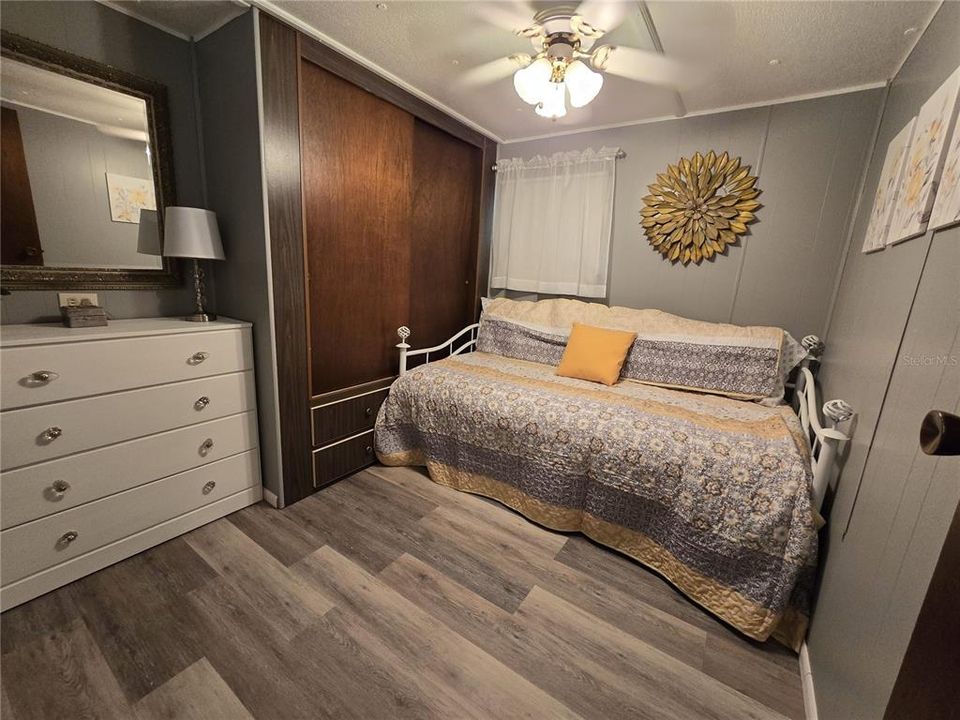 Bedroom 2 with built in closet