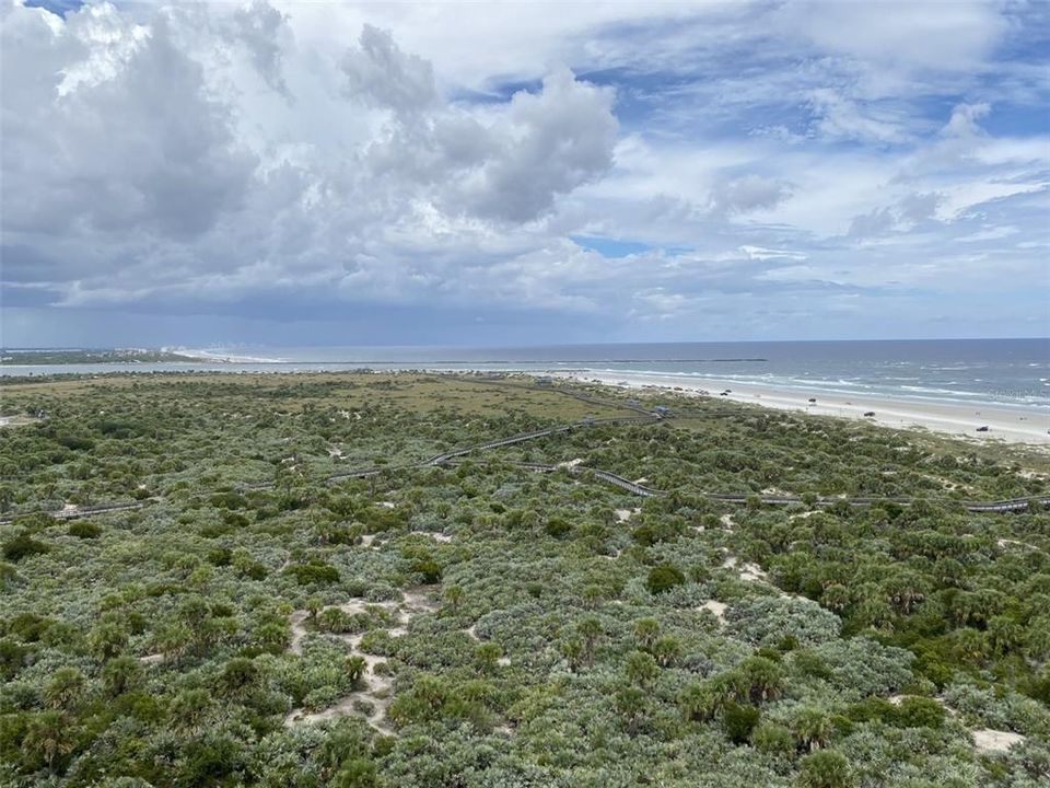 Views north across Smyrna Dunes Park