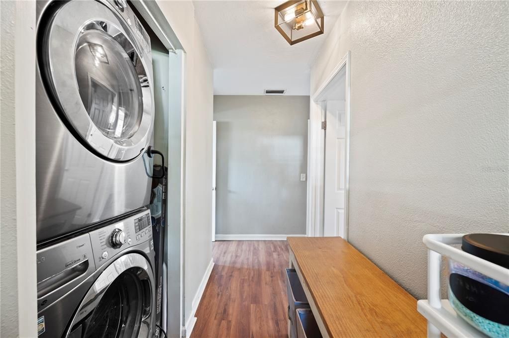 Laundry closet