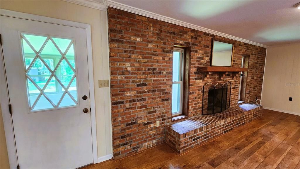 Door to the Enclosed Porch