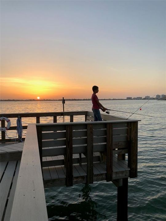 Dock and fishing Pier