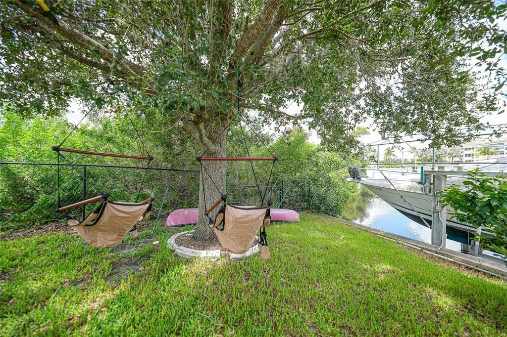 Garden Area Overlooking the Water