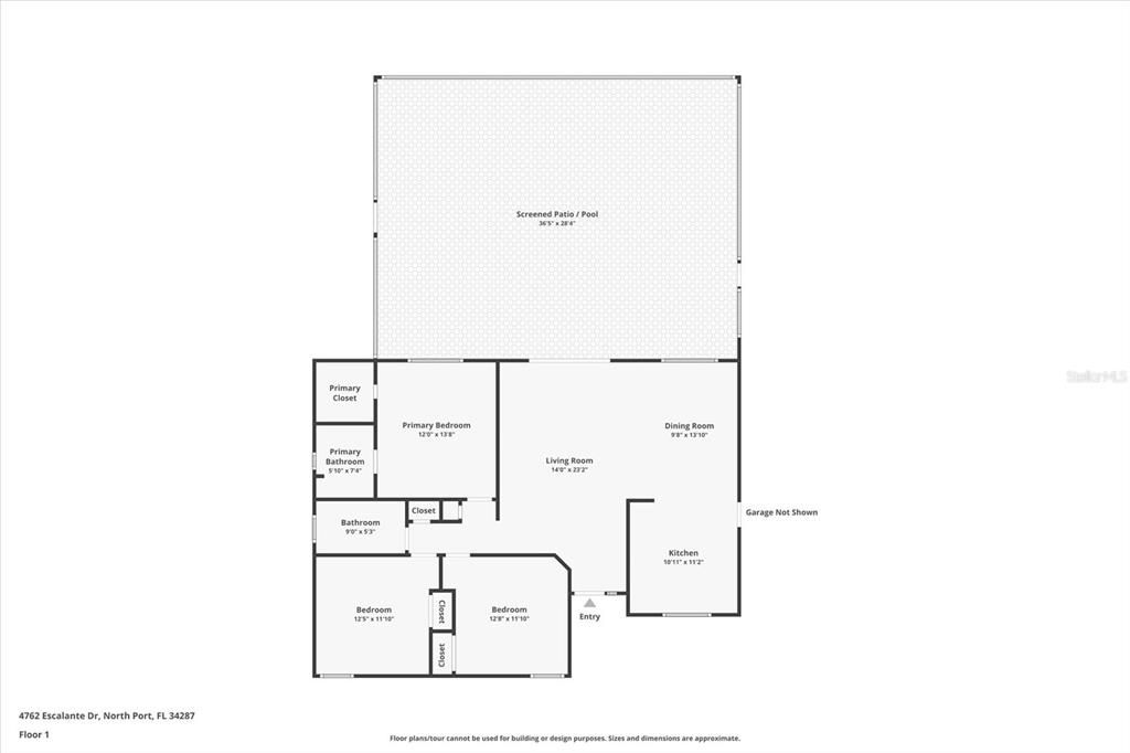 На продажу: $399,000 (3 спален, 2 ванн, 1238 Квадратных фут)