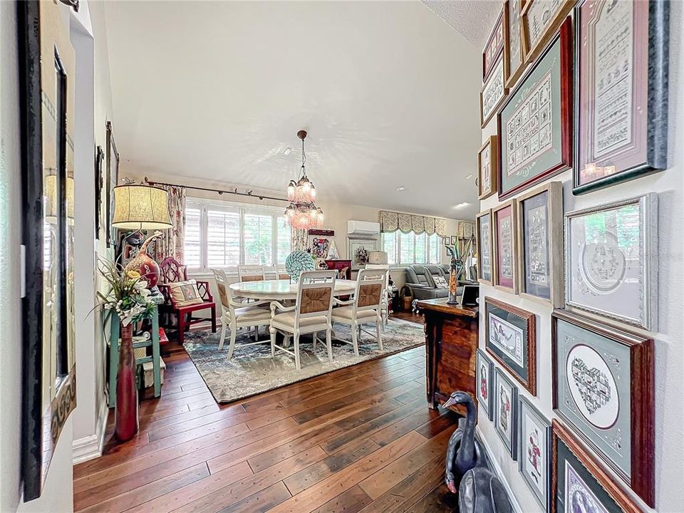 Dining Room/ Living Room view from Foyer