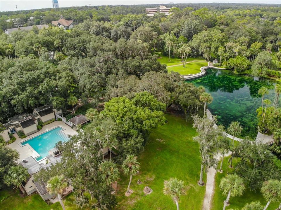 Aerial View The Springs