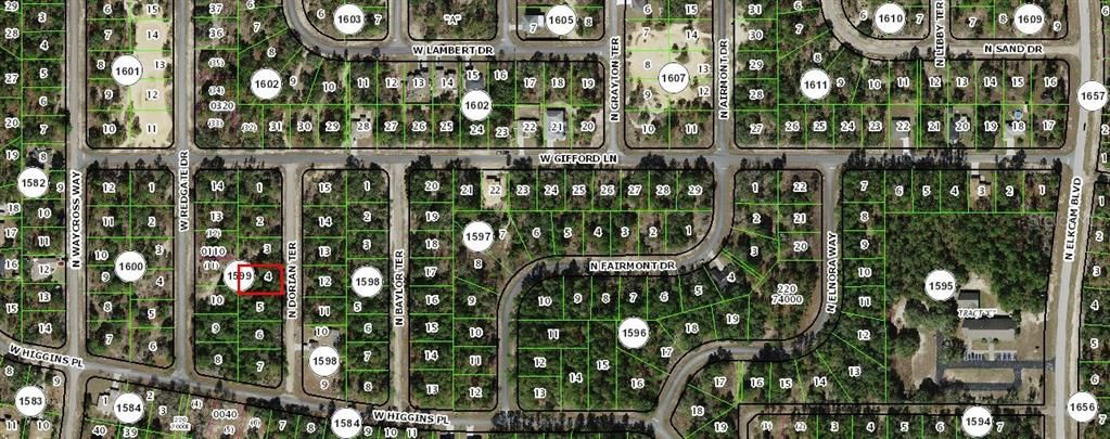 From Citrus County Property Appraisers Office-Homesite is .23 acres