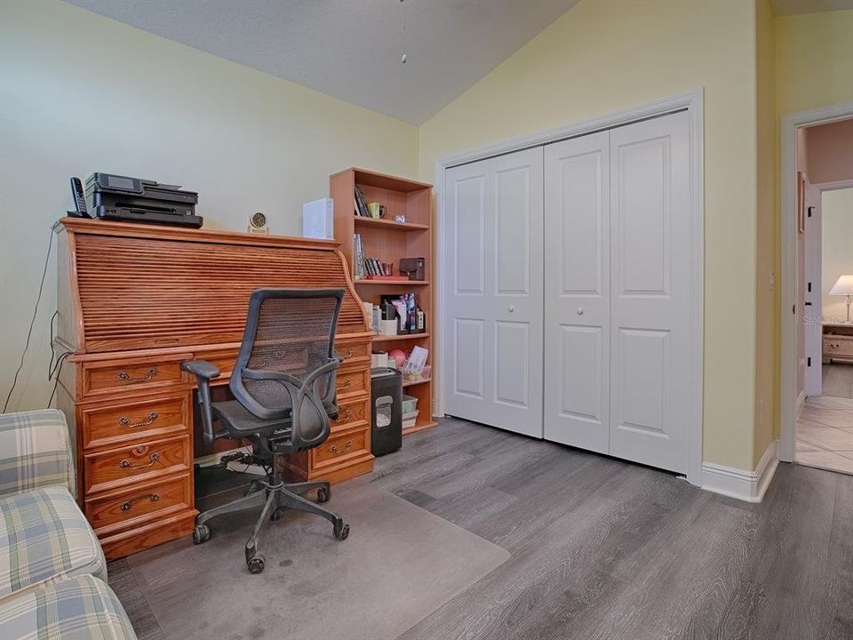 LARGE CLOSETS IN BOTH BEDROOMS.