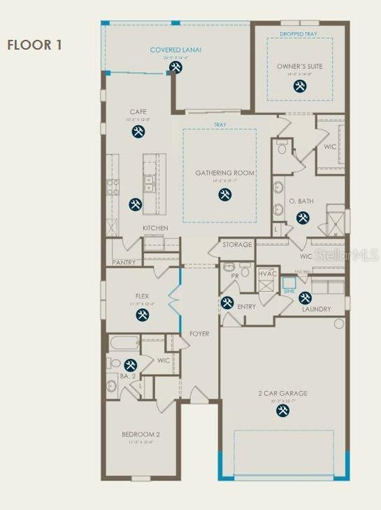 Lakespur Prestige 329 Floor Plan