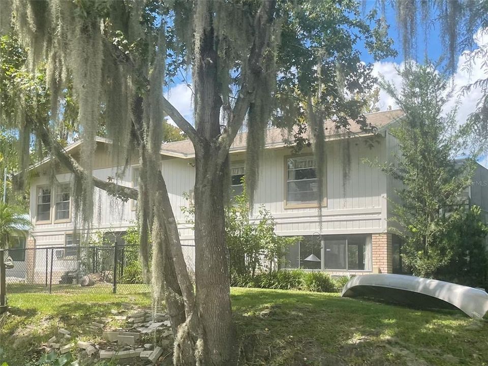 View of house from canal