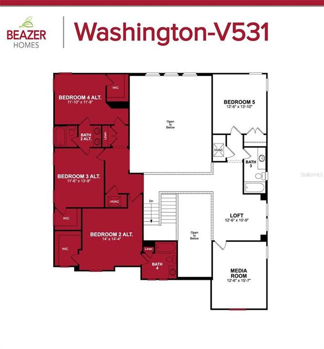 2nd floor floorplan