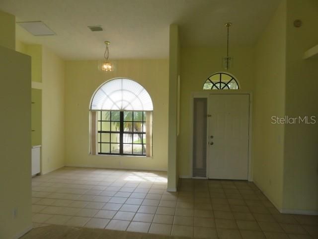 Formal dining area