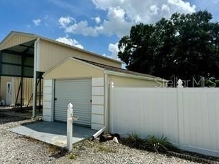 Shed and RV Port