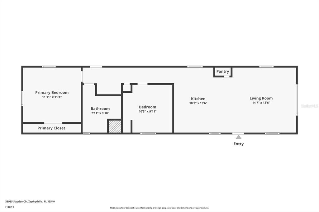 Active With Contract: $70,000 (2 beds, 1 baths, 784 Square Feet)