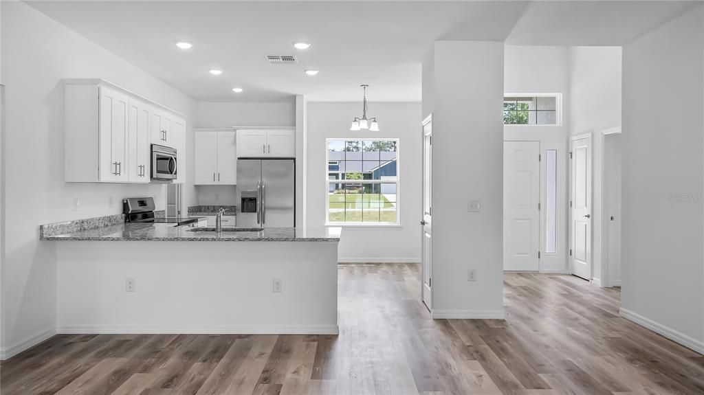 Great Room / Kitchen - Rendering