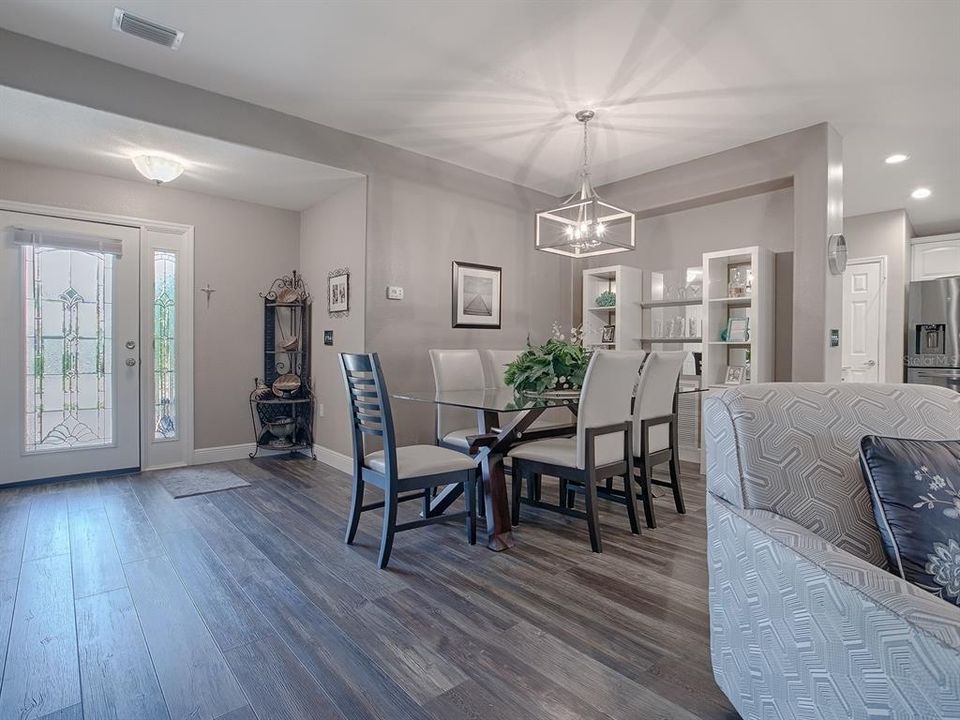 Dining Area/Living Room Combo