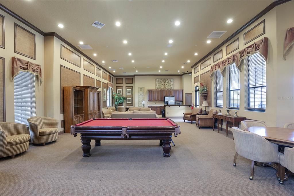 Clubhouse with amenities