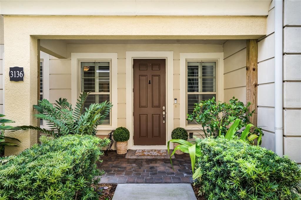 Front patio