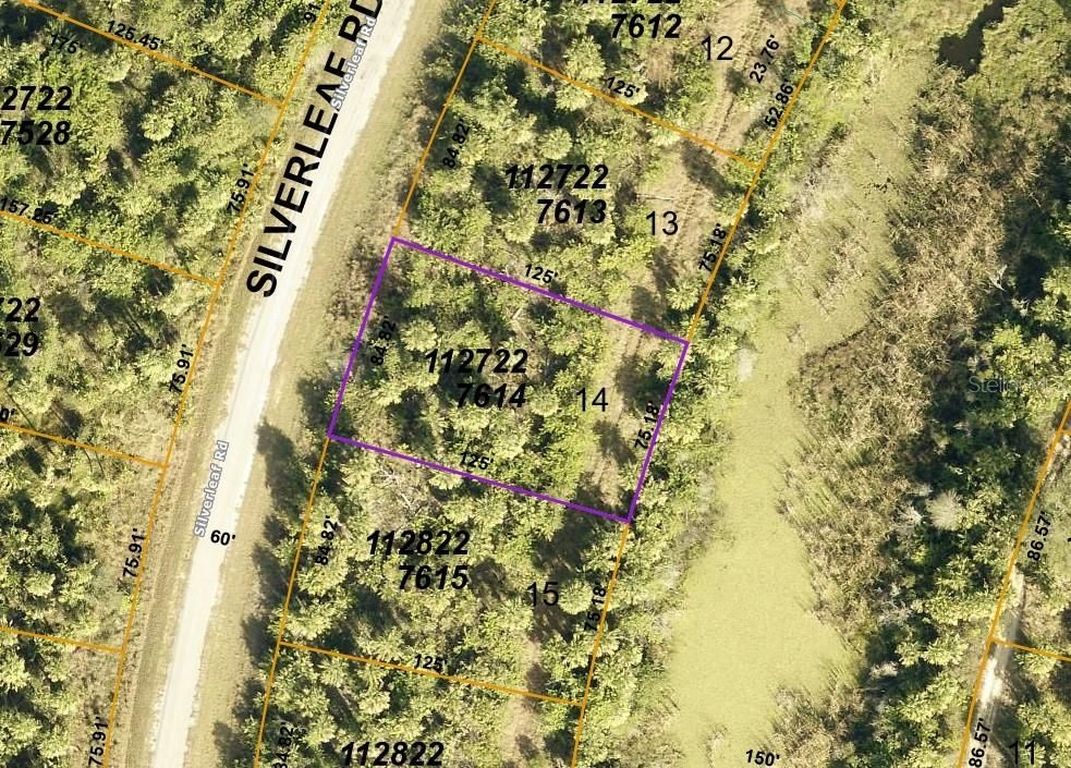 County map of lot