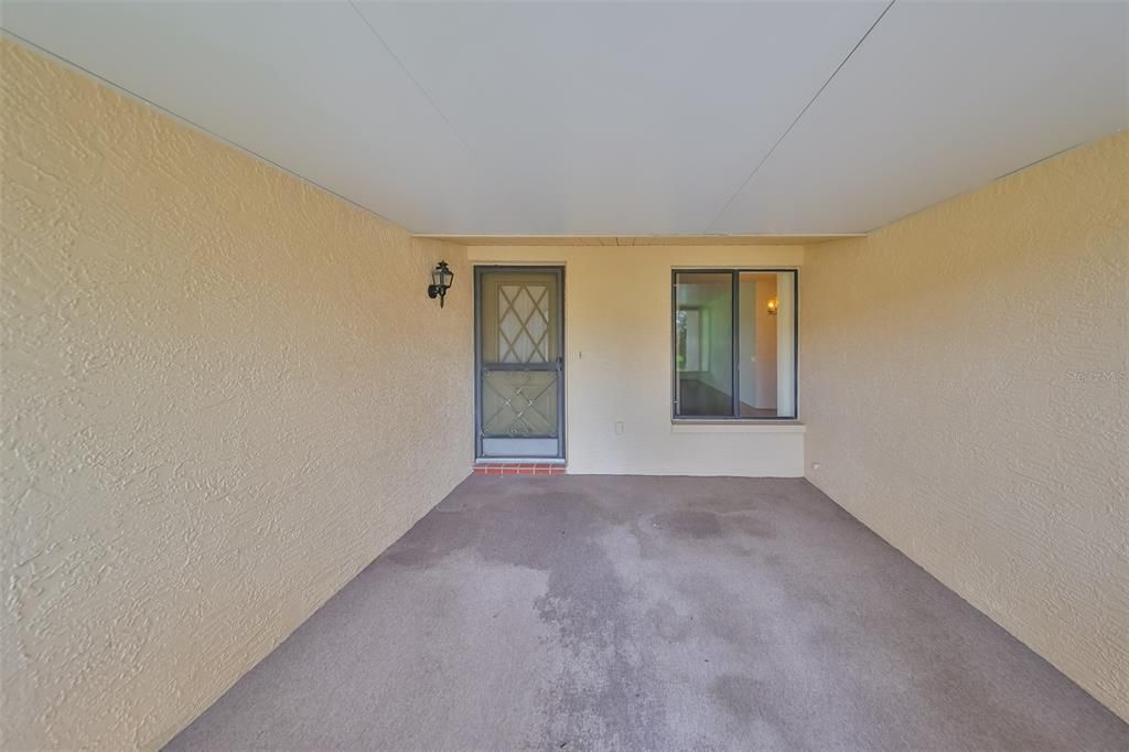 LARGE screened porch at Front Door