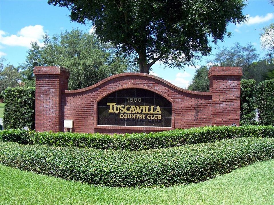 Tuscawilla Country Club entrance