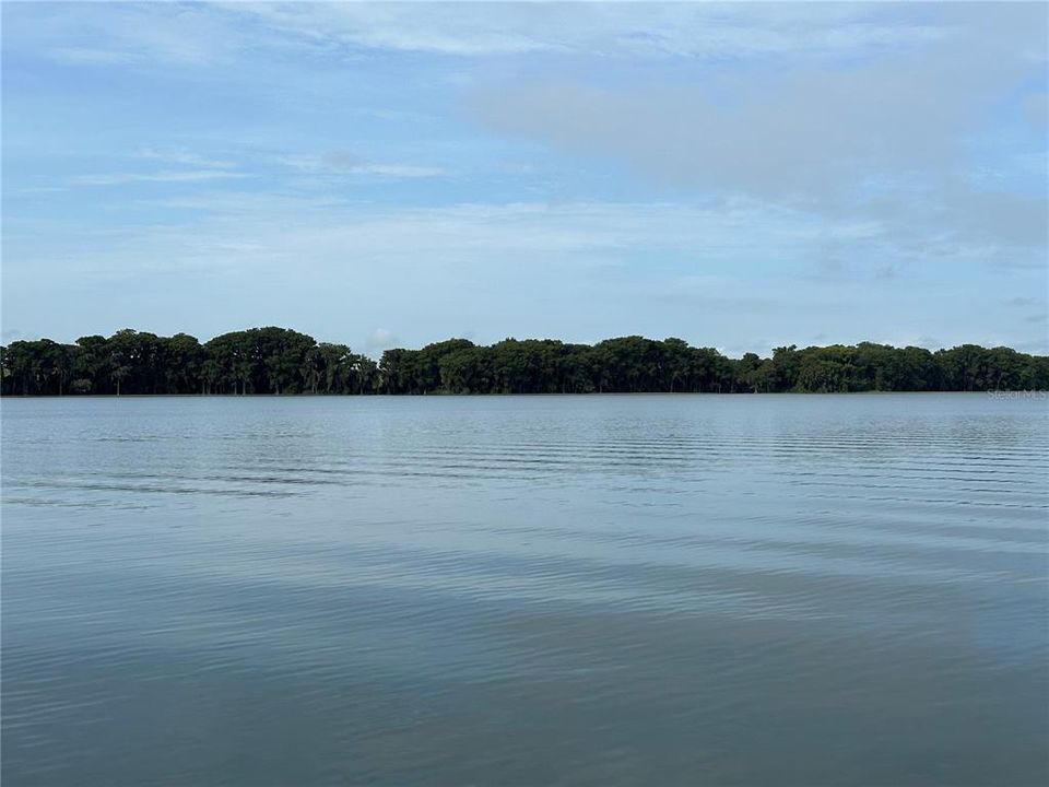 view of the lake