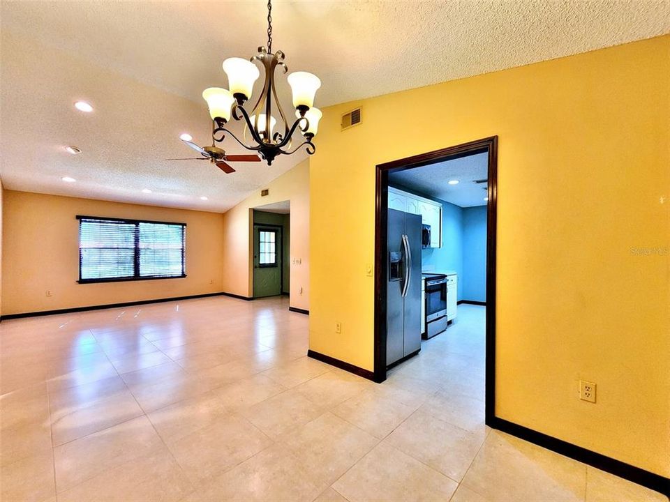 Living Room from Dining Area