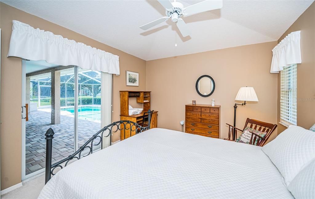 Bedroom #3, high ceilings