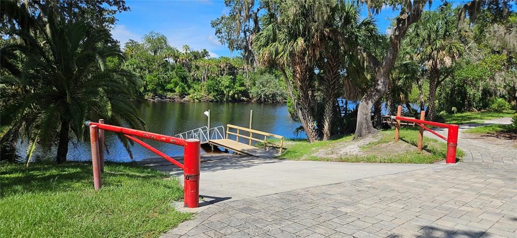 Boat/Kayak Launch at River